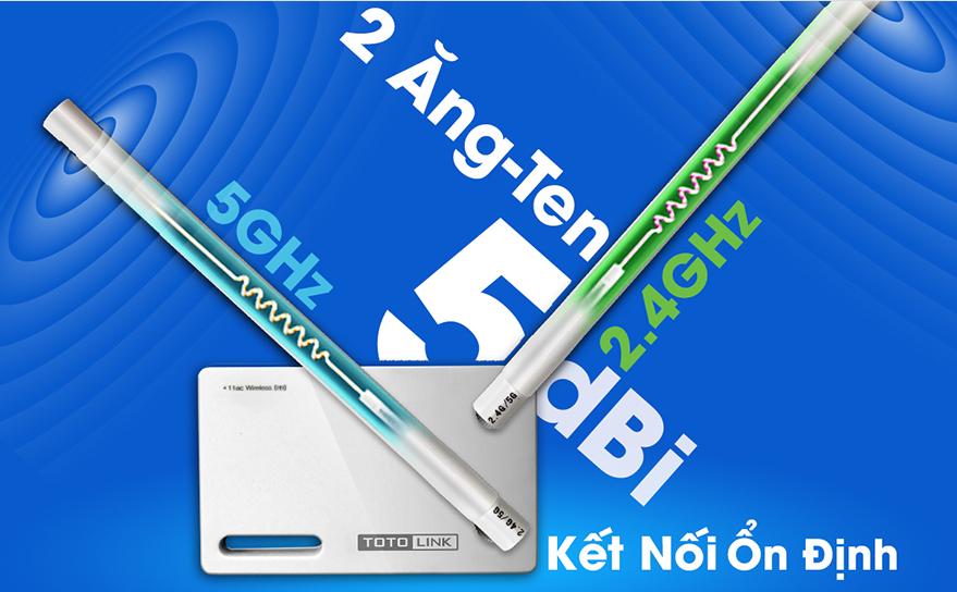 Bán USB Thu Sóng Wifi Totolink A2000UA rẻ nhất Hà Nội
